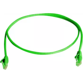 Telegärtner Cat6 U/UTP patch kabel, 0,5 m, zeleni