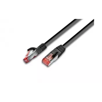 Wirewin Cat6 S/FTP patch kabel, 0,25 m, crni