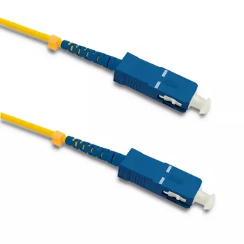 Qoltec optički patch kabel SC/UPC na SC/UPC, single-mode simplex, 3 m