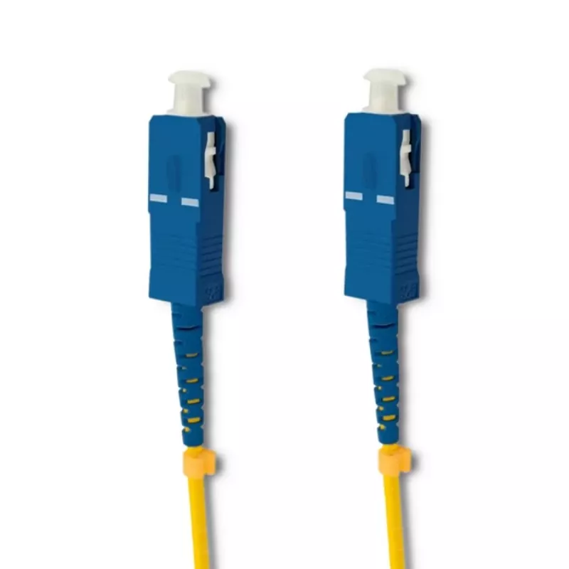 Qoltec optički patch kabel SC/UPC na SC/UPC, single-mode simplex, 3 m