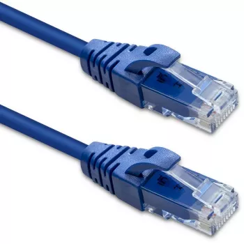 Qoltec Cat6 U/UTP patch kabel RJ45, 1 m, zlatni