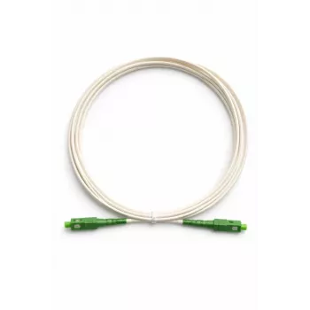 TB Fibre Optic Patch Cable SC-SC APC, 2 m, White