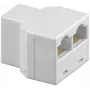goobay T-adapter ISDN razdjelnik bijeli