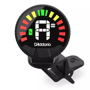 D'Addario PW-CT-26 - gitarski ugađač, crni