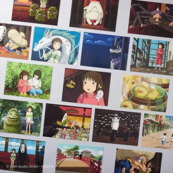 Studio Ghibli set razglednica – Avanture Chihira u Zemlji čudesa (30 kom.)
