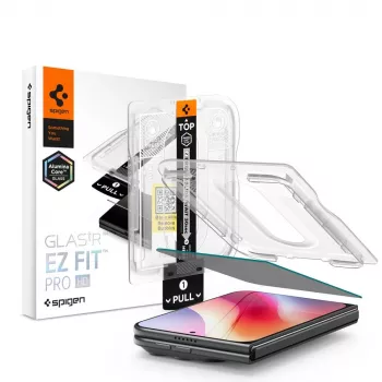 Spigen Glas.TR EZ Fit Pro AC Privacy zaštitna folija od stakla za zaslon za iPhone Duo (AGL12016)