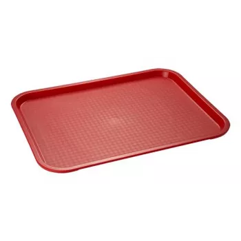 APS pladanj za brzu hranu 350 x 270 mm, visina 20 mm, polipropilen, crveni (530)