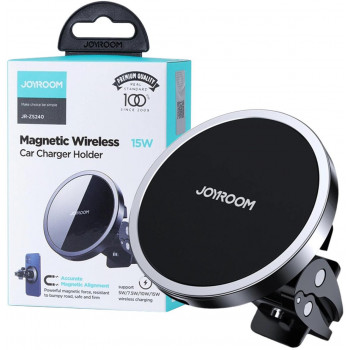 Joyroom JR-ZS240 magnetski držač za automobil s 15W Qi bežičnim punjačem, MagSafe