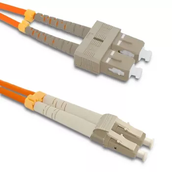 Qoltec optički patch kabel SC/UPC – LC/UPC, multimode 50/125 OM2, duplex, 3 m
