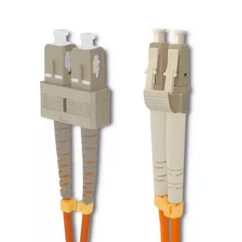 Qoltec optički patch kabel SC/UPC – LC/UPC, multimode 50/125 OM2, duplex, 3 m