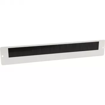 Getfort četkasta uvodnica kabela za zidne ormare, 340 mm, siva