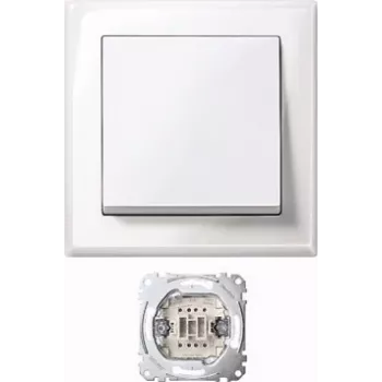 MERTEN Jumbo prekidač MEG3341-1419, termoplast, polarna bijela, AC 250 V