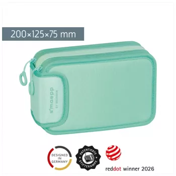 BRUNNEN pernica s priborom s'maepp Sweet Colour Code mint 34-dijelna, 20,0 x 7,5 cm