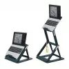 Leitz Ergo 2-u-1 Sjedeće-Stojeći Stalak za Laptop, Crni (65890089)