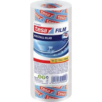 tesa C+C 57418-00000-02 ljepljiva traka prozirna (D x Š) 33 m x 19 mm, 6 rola