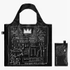 LOQI Basquiat torba – Crown crna