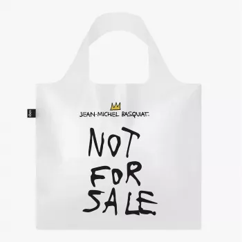LOQI Basquiat torba – Not for Sale (poluprozirna)