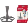 ROTH stalak za školske kornete, od plastike, sivi za pojedinačne školske kornete 700 i 850 mm, 3-dijelni