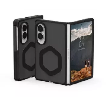 UAG Mouve Case with Magnet Module for Samsung Galaxy Z Fold8, Ash (Grey Transparent)/Black (214562113131)