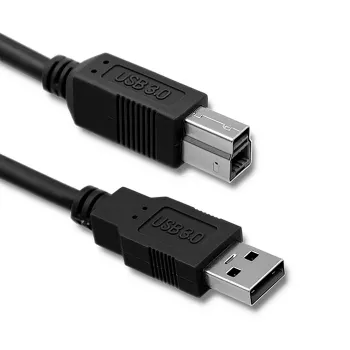Qoltec USB 3.0 kabel za pisač, USB-A utikač na USB-B utikač, 2 m (52309)
