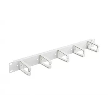Lanberg 19 inch 1U panel za upravljanje kabelima, tip B - sivi (AK-1202-S)