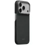 PITAKA Edge Case Argyle MagSafe futrola za iPhone 18 Pro / 17 Pro, bazaltno crna