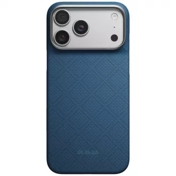 PITAKA Edge Case Argyle MagSafe futrola za iPhone 18 Pro Max / 17 Pro Max, ponoćno plava