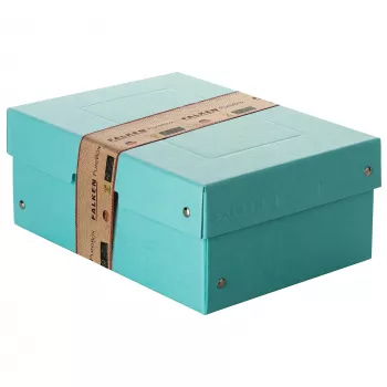 FALKEN PURE Storage Box 1250 Sheets pastel blue 18.0 x 25.0 x 10.0 cm