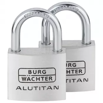 BURG WÄCHTER Duo 77040 SB lokot, srebrni