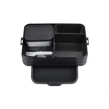 MEPAL Bento kutija za ručak Take a Break large, nordic crna, 1,5 l posuda za čuvanje hrane