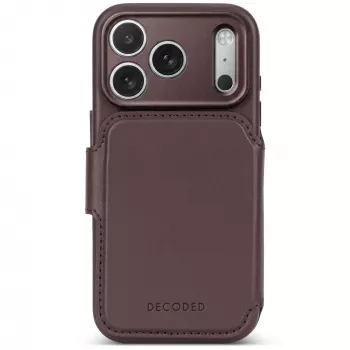 Decoded Leather Detachable Wallet kožna futrola za iPhone 18 Pro Max / 17 Pro Max, MagSafe, Chocolat Brown