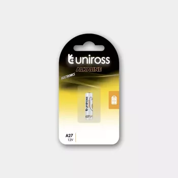 Uniross A27 alkalna baterija, 1 kom.
