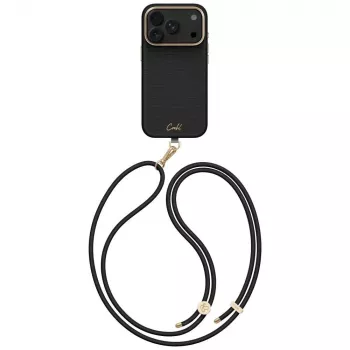 UNIQ Coehl Mirelle futrola za iPhone 18 Pro / 17 Pro magnetsko punjenje crna