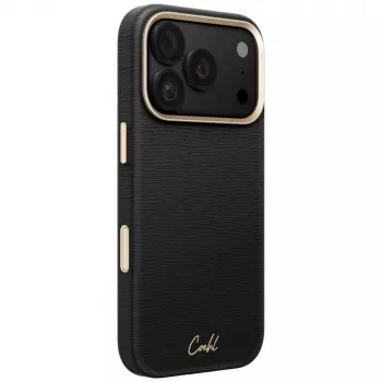 UNIQ Coehl Mirelle futrola za iPhone 18 Pro / 17 Pro magnetsko punjenje crna