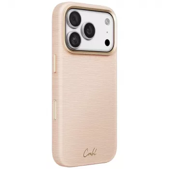 UNIQ Coehl Mirelle futrola za iPhone 18 Pro / 17 Pro magnetsko punjenje ružičasta