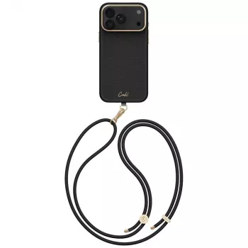 UNIQ Coehl Mirelle futrola za iPhone 18 Pro Max / 17 Pro Max, magnetsko punjenje, crna