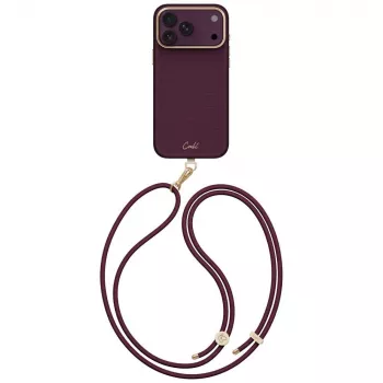 UNIQ Coehl Mirelle futrola za iPhone 18 Pro Max / 17 Pro Max magnetsko punjenje bordo