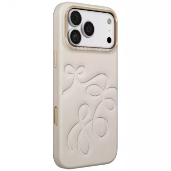 UNIQ Coehl Cloude maska za iPhone 18 Pro Max / 17 Pro Max, magnetsko punjenje, bež