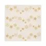 PAPSTAR božićne salvete „Golden Snowflakes” 330 x 330 mm, tiskane, 1/4 preklop, 3-slojne