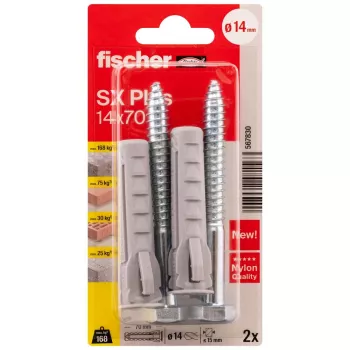 Fischer SX Plus tipla 70 mm 14 mm 567830 2 kom
