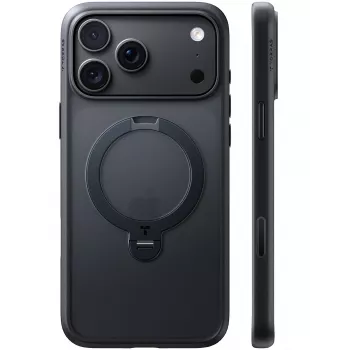 TORRAS Ostand Q3 Spin – futrola za iPhone 18 Pro / 17 Pro, kompatibilna s MagSafe (crna)