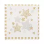 PAPSTAR salvete Stardust bijelo, zlatno, 3-slojne, 33,0 x 33,3 cm, 100 kom.