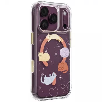 UNIQ Coehl Elysie futrola za iPhone 18 Pro / 17 Pro, magnetsko punjenje, Whiskered Dreams