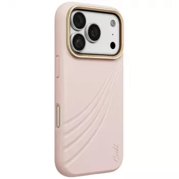 UNIQ Coehl Serina futrola za iPhone 18 Pro / 17 Pro, magnetsko punjenje, ružičasta
