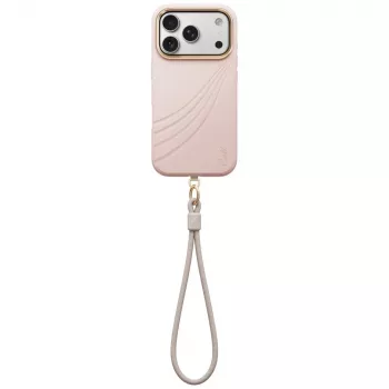 UNIQ Coehl Serina futrola za iPhone 18 Pro / 17 Pro, magnetsko punjenje, ružičasta