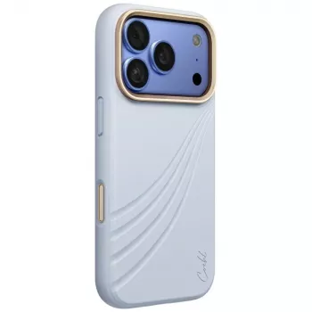 UNIQ Coehl Serina futrola za iPhone 18 Pro / 17 Pro, magnetsko punjenje, plava