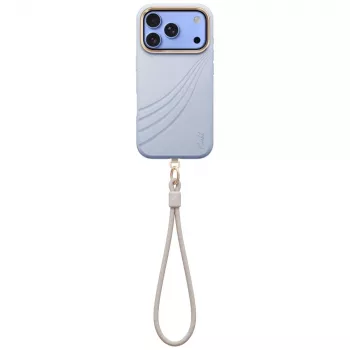 UNIQ Coehl Serina futrola za iPhone 18 Pro / 17 Pro, magnetsko punjenje, plava