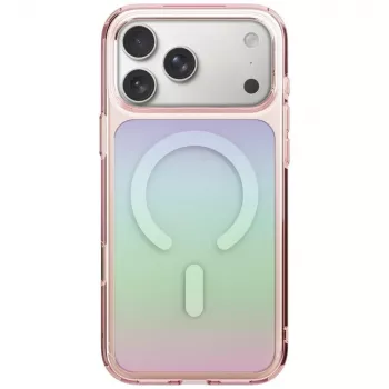 UNIQ Coehl Estelle futrola za iPhone 18 Pro / 17 Pro, magnetsko punjenje, ružičasta