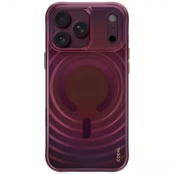 UNIQ Coehl Vela futrola za iPhone 18 Pro Max / 17 Pro Max, magnetsko punjenje, bordo