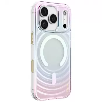 UNIQ Coehl Vela futrola za iPhone 18 Pro / 17 Pro, magnetsko punjenje, opal